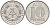 ГДР 10 пфеннигов 1968 A KM 10 алюминий 67-846