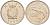 Мальта 10 центов 1998 золотая макрель KM 96 медно-никель 4588-246
