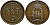 Швеция 5 эре 1885 Оскар II (1872-1907) король Швеции и Норвегии KM 736 бронза 51-5112