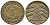 ГЕРМАНИЯ 5 РЕЙХСПФЕННИГОВ 1924 D KM 39, J. 316 алюминиевая бронза 39-531