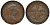 Швеция 1 скиллинг 1836 Карл XIV Юхан (1818-1844) KM 642 медь 4112-116