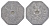Бельгия жетон S.E.O. - Spaarzaamheid Economie 1892 алюминий 413-6813