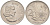 ЮАР 20 центов 1965 SOUTH AFRICA, Ян ван Рибек (1619-1677), цветок ПРОТЕЯ KM 69.1 никель 219-1251