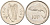 Ирландия 10 пенсов 1996 лосось KM 29 медно-никель 4561-1241