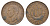 Великобритания 1/2 пенни 1944 Георг VI (1936-1952) KM 844, Spink 4115 бронза 4662-1111