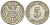 Германия 5 пфеннигов 1908 F KM 11, Jager 12, Weege 6 медно-никель 105-133