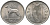 ИРЛАНДИЯ 6 ПЕНСОВ 1964 ИРЛАНДСКИЙ ВОЛКОДАВ KM 13а медно-никель UNC 4387-1113