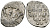 Великое Княжество Московское копейка 1535-1547 Иван IV Васильевич, Новгородский монетный двор, 0,68 гр. ГиК №75 серебро    262-336