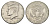США 1/2 доллара (50 центов) 2011 D, Джон Кеннеди KM A202b медь плакированная медно-никелем 4645-1031