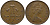Великобритания 2 пенса 1979 Елизавета II (1952-2022) KM 916, Spink 4235 (C1) бронза 181-624