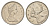Канада 25 центов 1972 Елизавета II (1952-2022), олень KM 62b никель 4631-615