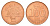 Ливан 100 ливров 2000 кедровое дерево KM 38 медь цинк UNC 4679-437