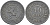БЕЛЬГИЯ 10 САНТИМОВ 1915 ГЕРМАНСКАЯ ОККУПАЦИЯ KM 81 цинк 31-1232