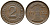 ГЕРМАНИЯ 2 РЕНТЕНПФЕННИГА 1924 A KM 31, J. 307 бронза 24-613