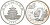 Китай 5 юаней 1997 панда KM 1005 серебро PROOFLIKE 1074-10-31