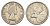 Канада 25 центов 1957 Елизавета II (1952-2022), олень KM 52 серебро 4631-911