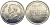 Иордания 2 1/2 пиастра 1996 KM 53 никелированная сталь aUNC 1527-134