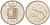 Мальта 10 центов 1991 золотая макрель KM 96 медно-никель 4588-217