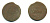 РОССИЯ 1 КОПЕЙКА 1759 медь 61-356
