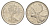 Канада 25 центов 1987 Елизавета II (1952-2022), олень KM 74 никель 4631-636