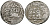 Иран, Музаффариды динарР 1335 - 1358 Мубариз-аль-Дин Мухаммад, город Айдхаж, 2,84 гр Zeno 140872, A.2279(U) серебро 1073-1-5-5