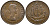 Великобритания 1/2 пенни 1967 Елизавета II (1952-2022) KM 896, Spink 4158 бронза 4171-644