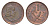 ЮАР 1 цент 1966 Ян ван Рибек (1619-1677), South Africa, легенда на африкаанс, капские воробьи KM 65.1 бронза 4627-156