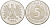 ФРГ 5 марок 1982 J, KM 140.1, J. 415 медно-никель плакированный никелем 59-1142