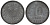 Германия 10 пфеннигов 1918 KM 26, J. 299, Weege 8 цинк 4119-336