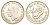 Австралия 1 шиллинг 1944 Георг VI (1936-1952) KM 39 серебро 441-1345