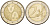 Финляндия 2 евро 2006 100 лет парламентаризма, маски KM 125 биметалл UNC 1094-6-13