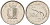 Мальта 10 центов 1991 макрель KM 96 медно-никель 4575-127
