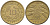 ГЕРМАНИЯ 10 РЕЙХСПФЕННИГОВ 1935 A KM 40, J. 317, Weege 9 алюминиевая бронза 210-417