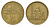 Египет 10 пиастров 1992 KM 732 латунь UNC 4673-624