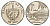 Куба 1 песо 1998 хижины Гуама KM 579 сталь плакированная никелем 4646-444