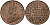 Британская Индия 1/4 анна 1936 Георг V (1910-1936) KM 512 бронза UNC 94-223