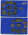 ФРГ государственный набор из 10 монет 1981 J    PROOF  3-5-3-04