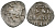 ВЕЛИКОЕ КНЯЖЕСТВО МОСКОВСКОЕ ДЕНГА 1535 - 1547 ИВАН IV ВАСИЛЬЕВИЧ, МОСКОВСКИЙ МОНЕТНЫЙ ДВОР, 0,36 ГР ГиК №48 серебро 262-1161