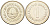 Югославия 1 динар 1990 KM 142 медь никель цинк аUNC 4582-1013