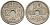 Дания 10 эре 1925 Кристиан X (1912-1947) KM 822 медно-никель 4147-546