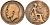 Великобритания 1 пенни 1913 Георг V (1910-1936) KM 810, Spink 4051 бронза    4149-421