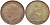 Великобритания 1 пенни 1939 Георг VI (1936-1952) KM 845, Spink 4114 бронза 4593-226