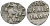 ВЕЛИКОЕ КНЯЖЕСТВО МОСКОВСКОЕ ДЕНГА 1535 - 1547 ИВАН IV ВАСИЛЬЕВИЧ, МОСКОВСКИЙ МОНЕТНЫЙ ДВОР, 0,34 ГР ГиК №51 серебро 262-1613