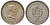 Уругвай 25 сентесимо 1960 KM 40 медно-никель 4169-951