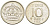 Швеция 10 эре 1956 TS, Густав VI Адольф (1950-1973) KM 823 серебро 116-1215