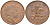 Великобритания 2 пенса 2003 Елизавета II (1952-2022) KM 987, Spink 4690 (C5) сталь плакированная медью 85-1132