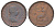 Великобритания 1 пенни 1806 Георг III (1760-1820) KM 663, Spink 3780 медь 1519-334