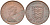 Джерси 1 новый пенни 1971 Елизавета II (1952-2022), герб KM 30 бронза UNC 4588-1019