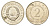 Югославия 2 динара 1981  KM 57 медь цинк никель  UNC  4660-514