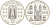 ФРГ 10 евро 2005 А, 1200 лет городу Магдебургу КМ 240, DE.S. 10.22 серебро PROOF 1076-3-42
